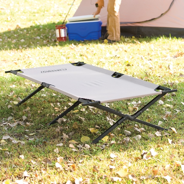 Coleman Trailhead II Series 2000020274 Camping Hunting Cot, 75 in L, 35 in W, Steel Frame, Polyester