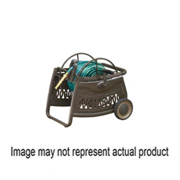 Ames 2517000 Hose Cart, 150 ft Hose, Comfort-Grip Handle, Metal