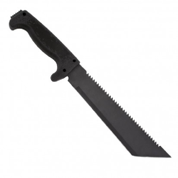 SOG SOGfari MC04-N Tanto Machete, 16 in OAL, 10 in Blade, Steel Blade, Fixed, Straight Edge Blade, Kraton Handle - 3