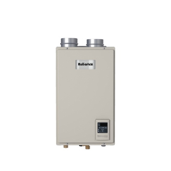 Reliance TS-140-GIH Tankless Water Heater, Natural Gas, 120,000 Btu BTU, 0.93 Energy Efficiency, 6.6 gpm