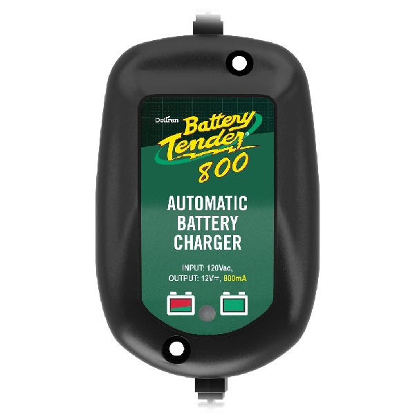 Battery Charger, Battery Tender, 12 V Output, 800 mA Charge - 1