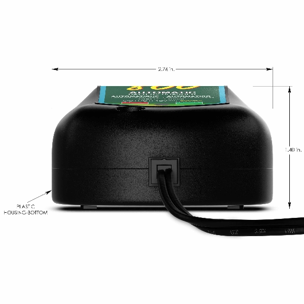 Battery Charger, Battery Tender, 12 V Output, 800 mA Charge - 3