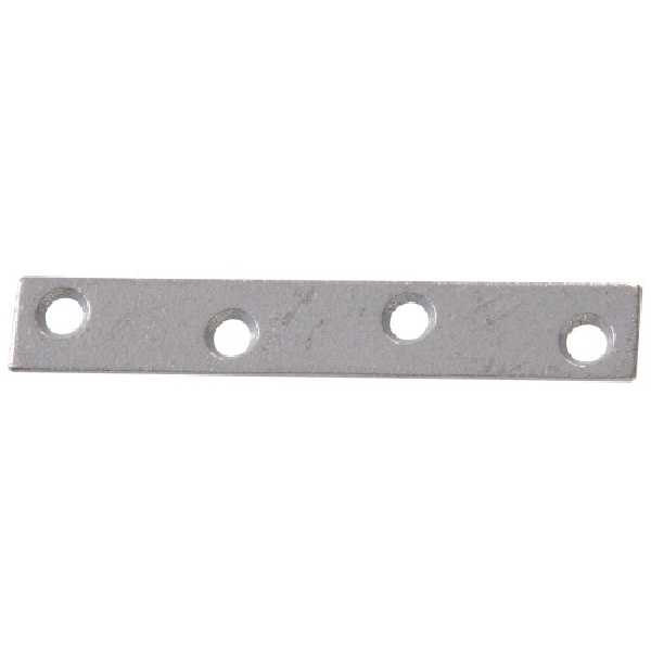 Hardware Essentials 853087 Mending Plate, 4 in L, 5/8 in W, Steel, Galvanized