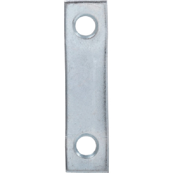 Hardware Essentials 851495 Mending Plate, 2 in L, 1/2 in W, Steel, Zinc