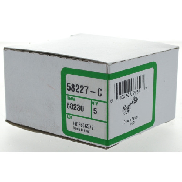 Nylon Strain Relief Bushing, Size 4K1 with 0.500 in Hole Diameter, Hillman - 2