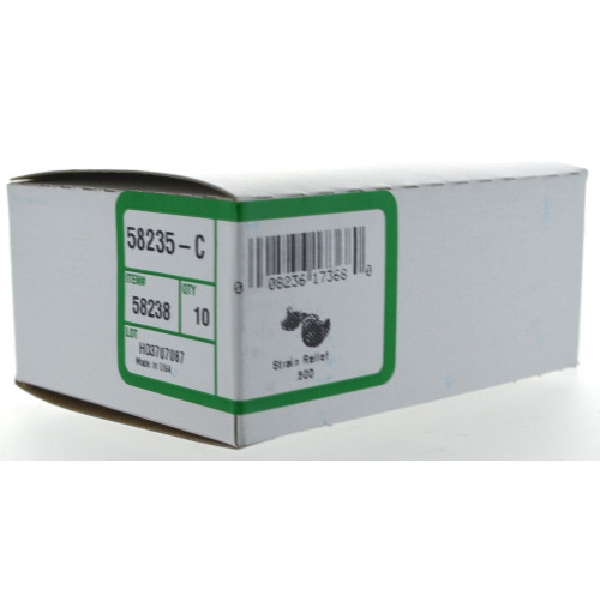 Strain Relief Bushing, Hillman, Nylon, Size 5N4 with 0.500 in Hole Diameter - 2