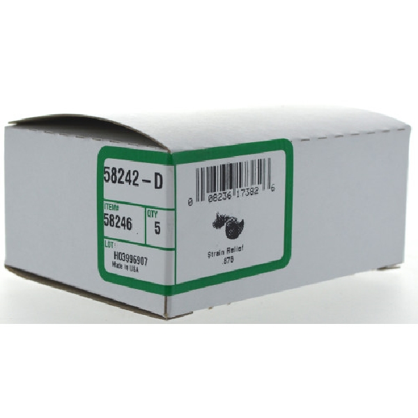 Strain Relief Bushing, Hillman, Nylon, Size 7-WZ with 0.875 in Hole Diameter - 2