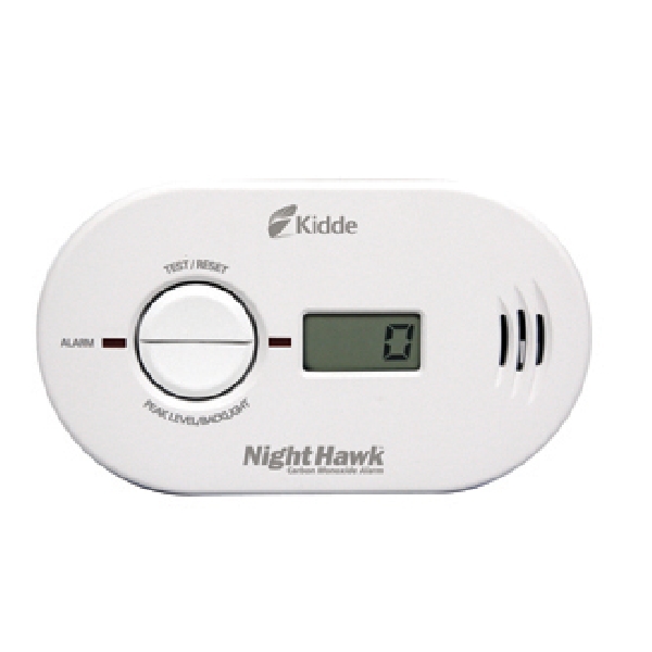 Kidde 21007267 Carbon Monoxide Alarm with Digital Display, Digital Display, 85 dB, Alarm: Audio