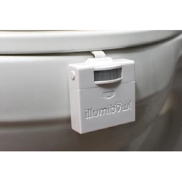 Illumibowl 857101004488 Toilet Night Light, Motion Activated, Plastic, White - 2