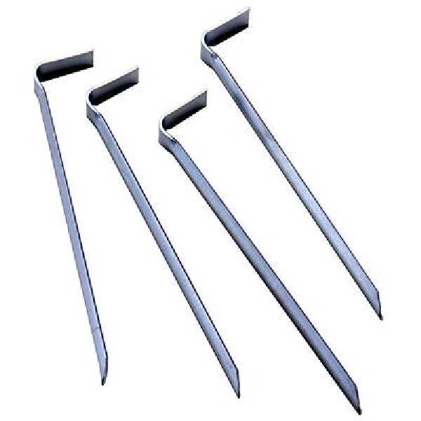 SS4 Metal Stake, 1-1/2 in L, 9 in H, Metal