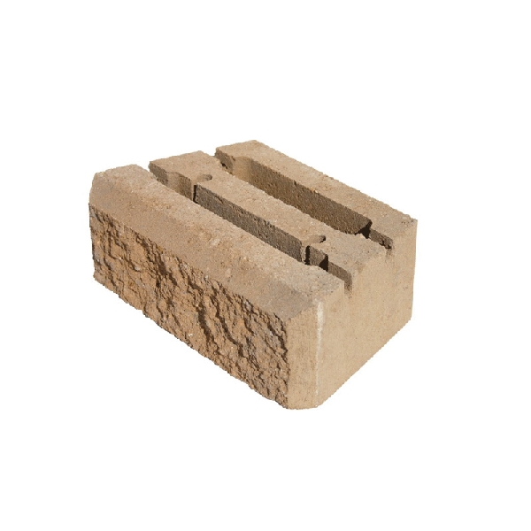 703068700 Wall Block, 7 in L, 12 in W, 4 in H, Concrete