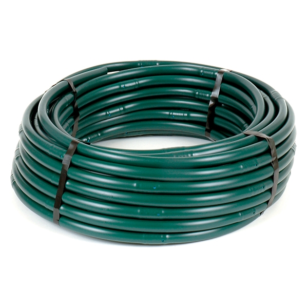 R256DT Irrigation Tubing, 0.16 to 0.197 in ID, 50 ft L, Polyethylene, Green