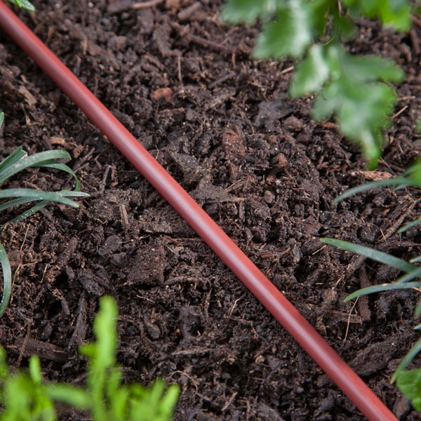 Irrigation Tubing, Raindrip, 1/4in x 50 ft L, Polyethylene, Red - 2