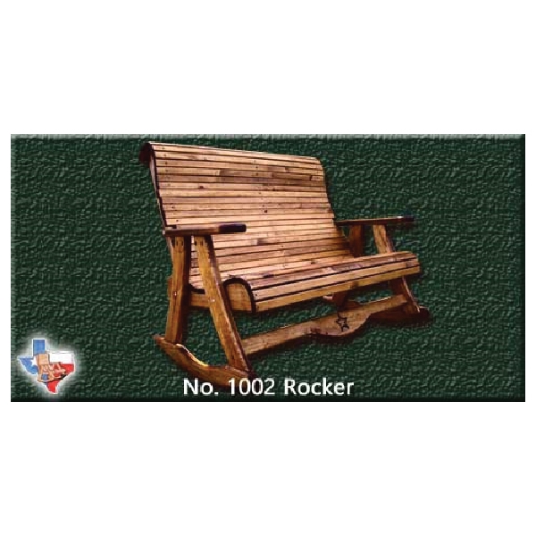 1002 Double Rocker, Wood