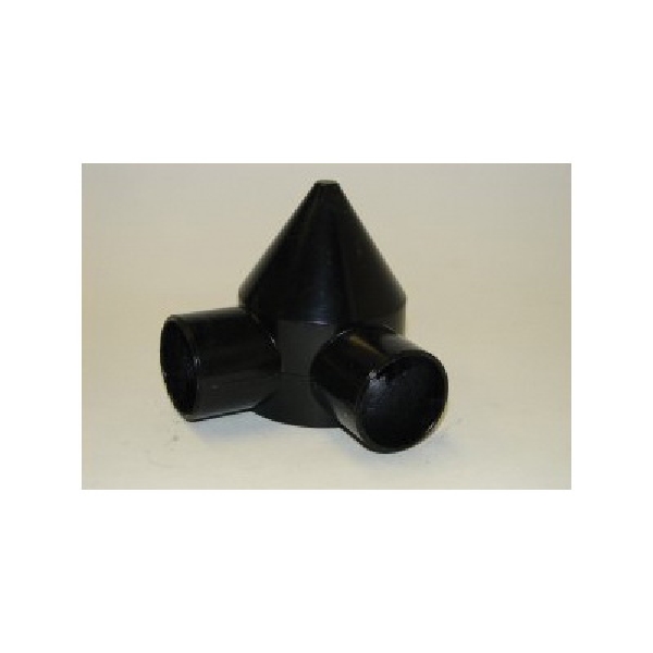 10612 Bullet Cap, 2-Way, Vinyl, Black