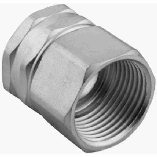 7FPS7FGT Hose Connector, 3/4 in, FNPT x FNH, Brass