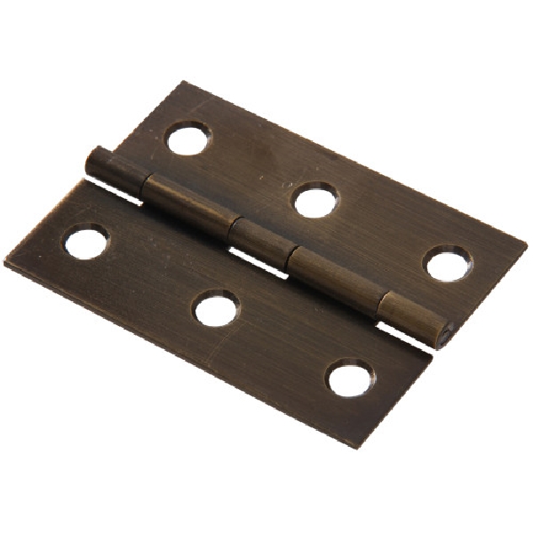 Hardware Essentials 852997 Hinge, Antique Brass, 2-1/2 in W