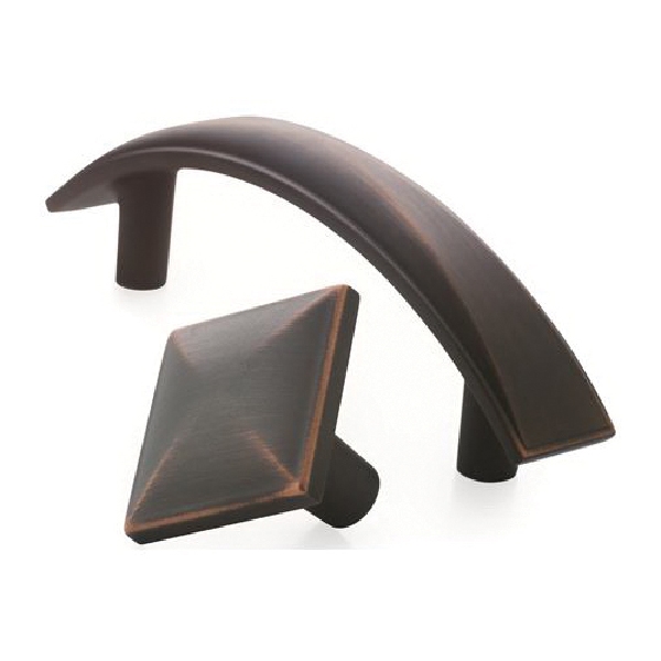 Extensity Series Cabinet Pull, Amerock, 4-15/16 in L Handle, Zinc, Satin Nickel - 2