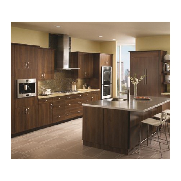 Conrad Series Cabinet Pull, Amerock, 6-1/16 in L Handle, Zinc, Satin Nickel - 4