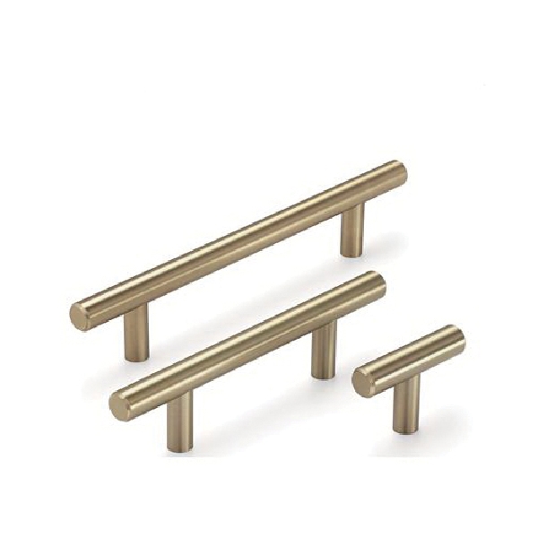 Bar Pull, Amerock, 9-15/16 in L Handle, 1-3/8 in H Handle, 1-3/8 in Projection, Carbon Steel, Oil-Rubbed Bronze - 1