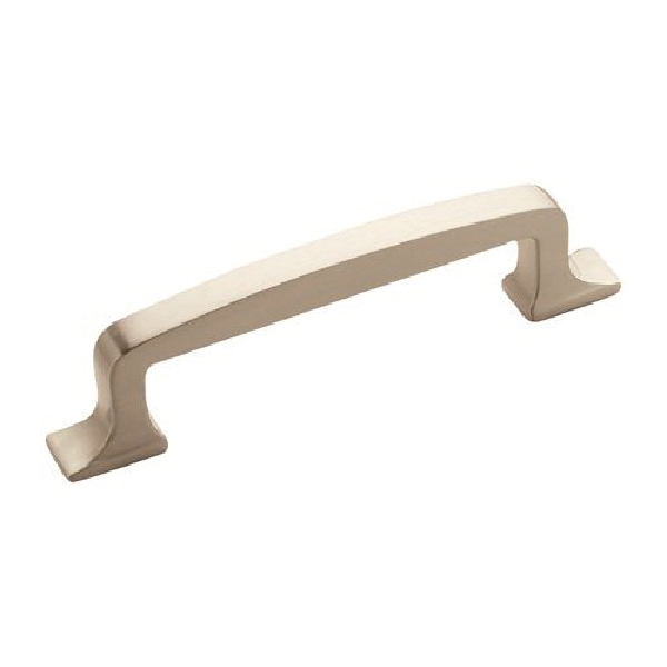 Amerock Westerly Series BP53720G10 Cabinet Pull, 5-1/16 in L Handle, 1-5/16 in H Handle, Zinc, 1/PK