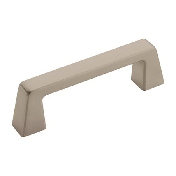 Blackrock Series BP55275G10 Cabinet Pull, 3-3/4 in L Handle, 1-1/16 in H Handle, 1-1/16 in Projection, Zinc