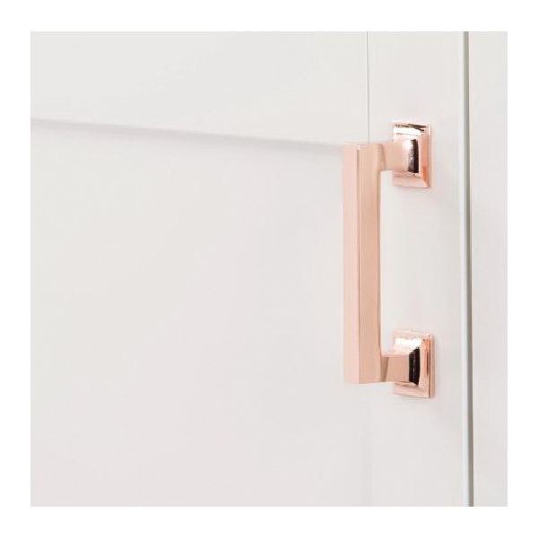 Hickory Hardware Studio Series P3010-14 Cabinet Pull, 3-7/8 in L Handle, 1 in Projection, Zinc, Polished Nickel