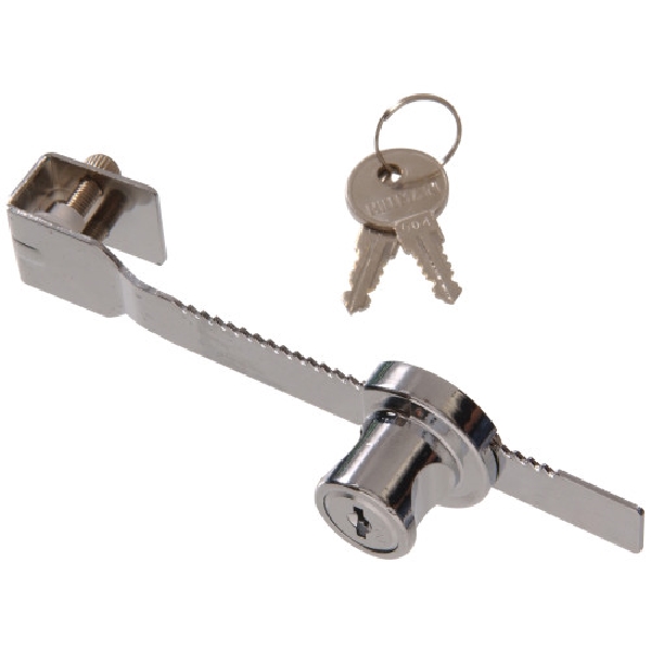 Hardware Essentials 852239 Showcase Lock, Chrome, Steel