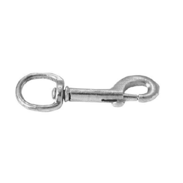 Campbell T7605801 Swiveling Bolt Snap, 5/8 in, 110 lb Working Load, Malleable Iron/Steel, Zinc