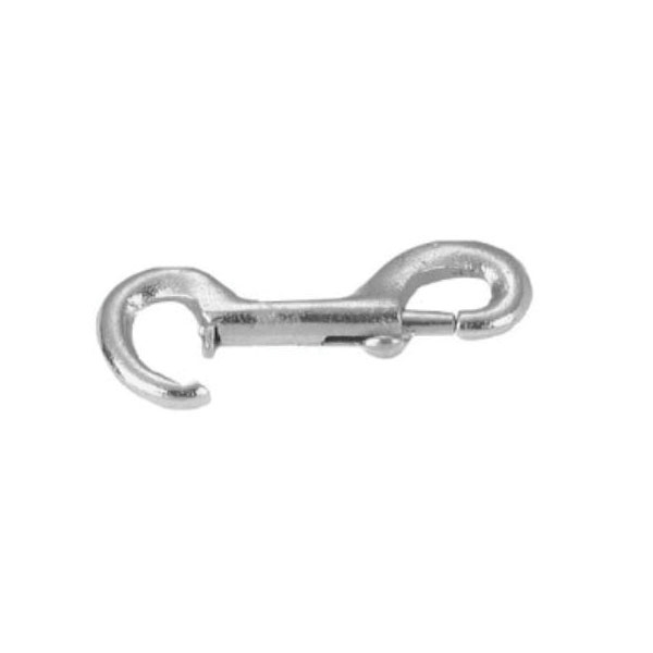 Campbell T7606011 Rigid Eye Bolt Snap, 3/8 in, 60 lb Working Load, Malleable Iron/Steel, Zinc