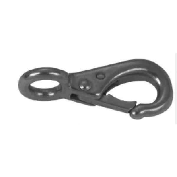 T7631414 Rigid Eye Quick Snap, 5/8 in, 160 lb Working Load, Stainless Steel