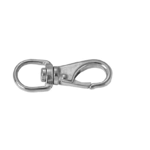 T7631524 Swiveling Quick Snap, 11/16 in, 220 lb Working Load, Stainless Steel