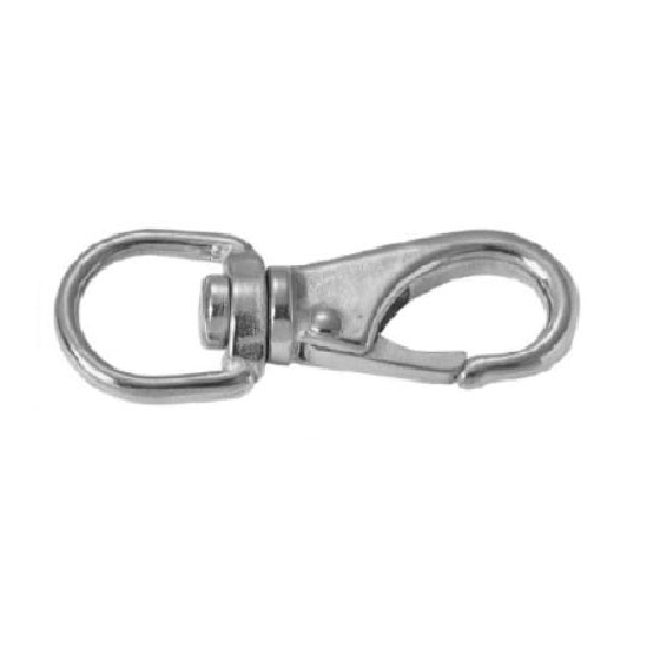 Campbell T7631534 Swiveling Quick Snap, 3/4 in, 200 lb Working Load, Stainless Steel
