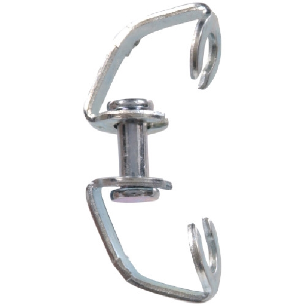 Hardware Essentials 321538 Chain Open Eye Swivel, #1/0, #2/0 Trade, Zinc