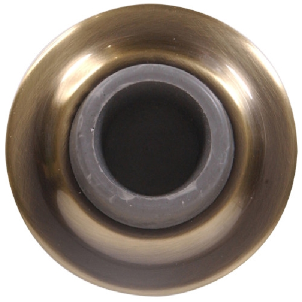 Hardware Essentials 851331 Door Stop, 2-3/8 in L, Steel, Antique Brass, 1/PK
