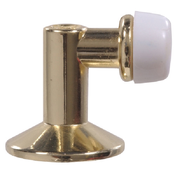 Hardware Essentials 851325 Door Stop, Steel, Brass
