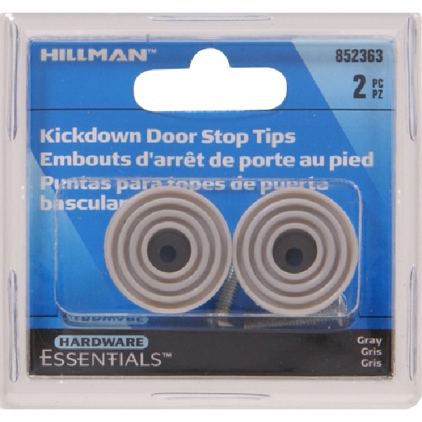 Hardware Essentials 852363 Kick Down Door Stop, Rubber
