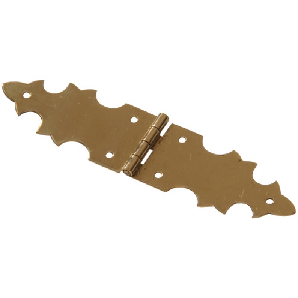 Hardware Essentials 853003 Decorative Hinge, Brass