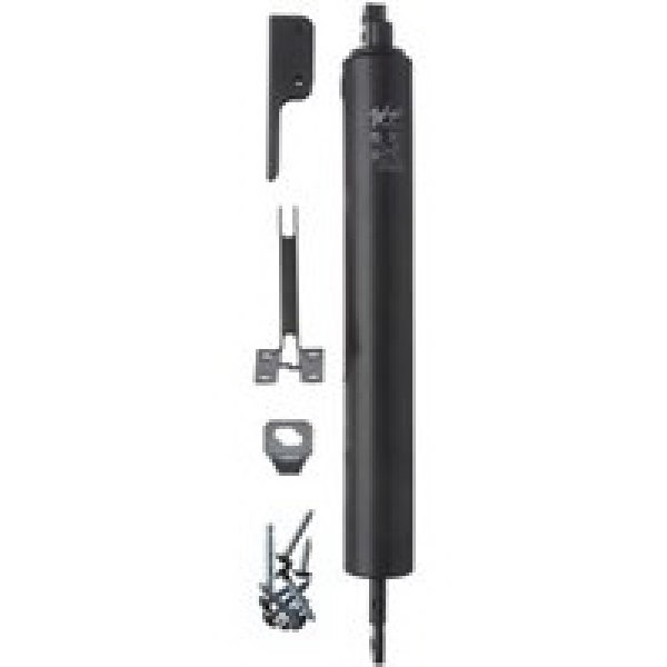Wright Products V820AFB Pneumatic Door Closer, 1-1/4 in Dia Rod, 11 in L, Bronze, 90 deg Opening