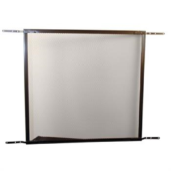 PL 15934 Screen Door Grill, 25-1/8 in W, 24 in H, Aluminum, Bronze, For: 30, 32 and 36 in Doors