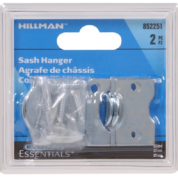 Hardware Essentials 852251 Sash Hanger, Steel, Zinc - 2