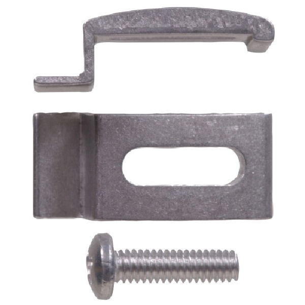 Hillman 852076 Storm Door Panel Clip, Aluminum, Zinc