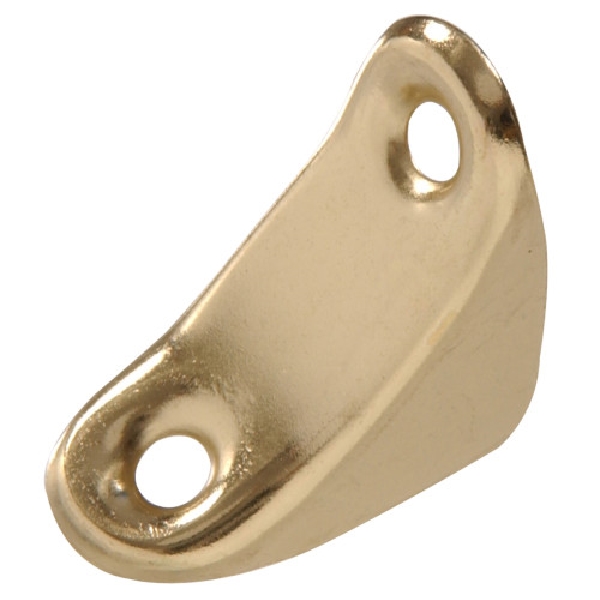 Hardware Essentials 853091 Chair Brace, 1 in L, 3/4 in W, Brass