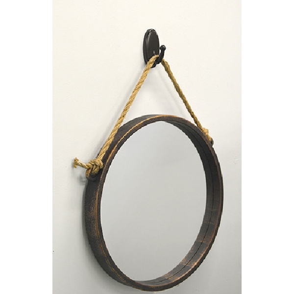 Decorative Hook, High & Mighty, Oval, Bronze, 25lb, 1 pk - 4