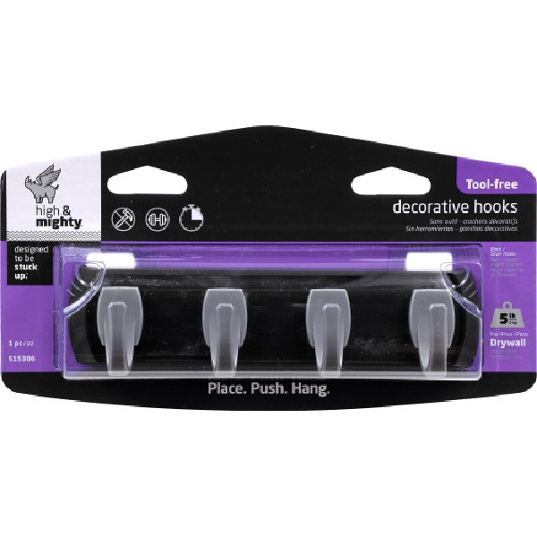 Small Key Rail Black & Silver, High & Mighty, 5lb , 1 pk - 2