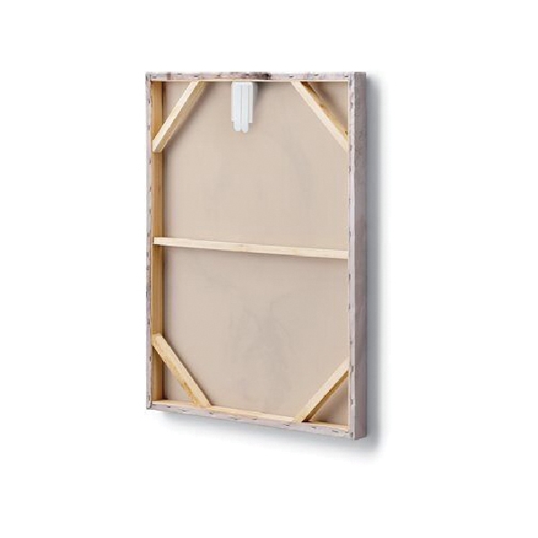 Command 17045-ES Large Canvas Picture Hanger, 5 lb, Plastic, White, Wall Mounting