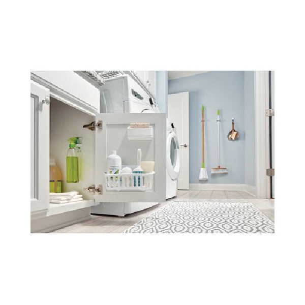 Command 17009-HW2ES Large Spray Bottle Hanger, 32 fl-oz, Plastic, Includes: (2) Hangers, (4) Large Strips