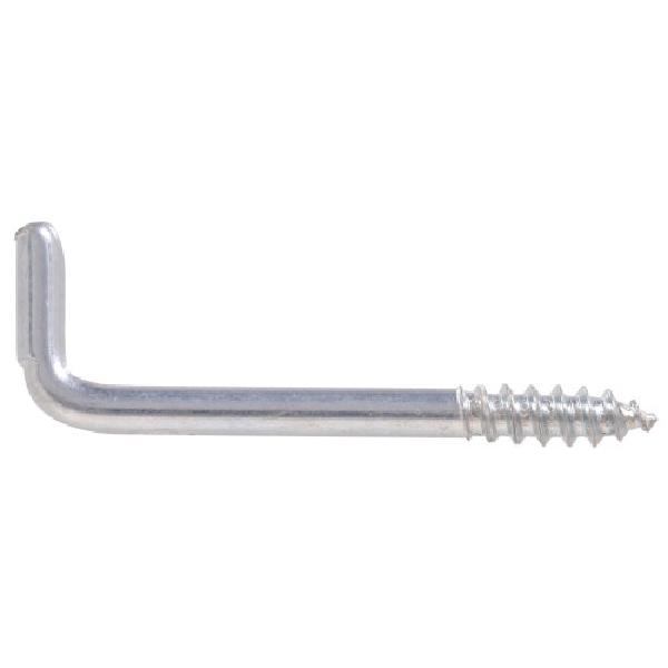 Square Bend Hook, Hillman, Brass, 0.106 in x 3/4 in - 2