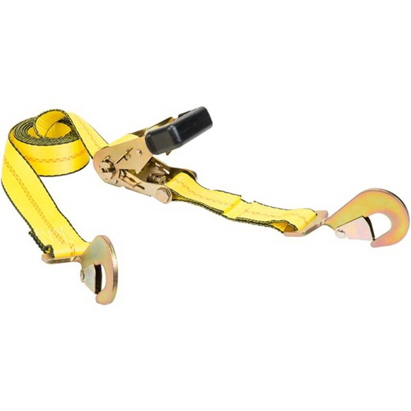 44110 Tie-Down, 2 in W, 10 ft L, 2000 lb Working Load, Snap Hook End