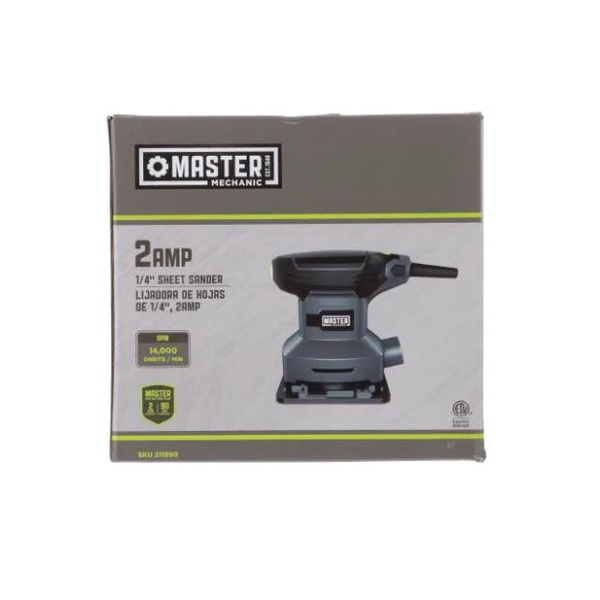 Master mechanic 2024 palm sander